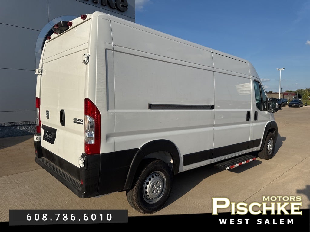 2025 RAM ProMaster 2500 Cargo Van Tradesman High Roof 159' WB w/Pass Seat