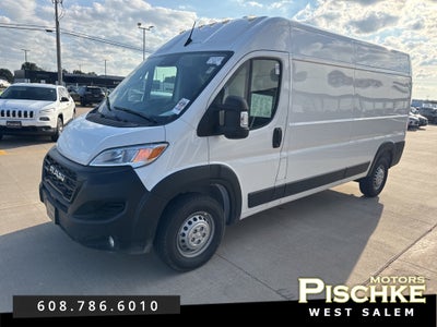 2025 RAM ProMaster 2500 Cargo Van Tradesman High Roof 159' WB w/Pass Seat