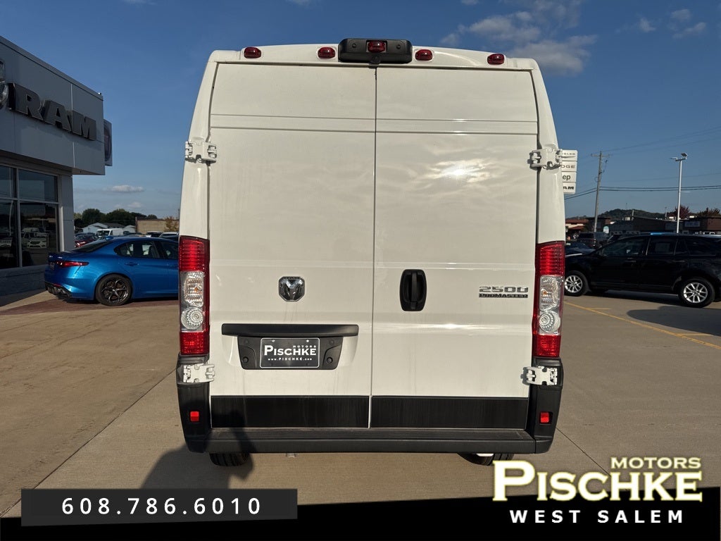 2025 RAM ProMaster 2500 Cargo Van Tradesman High Roof 159' WB w/Pass Seat