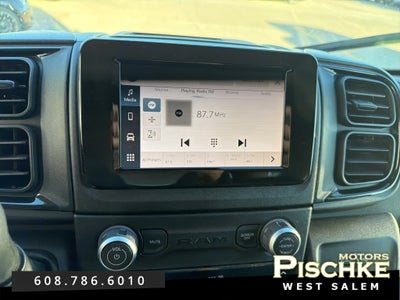 2025 RAM ProMaster 2500 Cargo Van Tradesman High Roof 159' WB w/Pass Seat