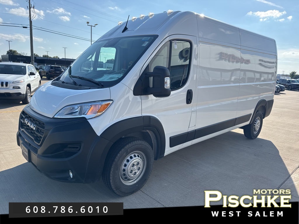 2025 RAM ProMaster 2500 Cargo Van Tradesman High Roof 159' WB w/Pass Seat