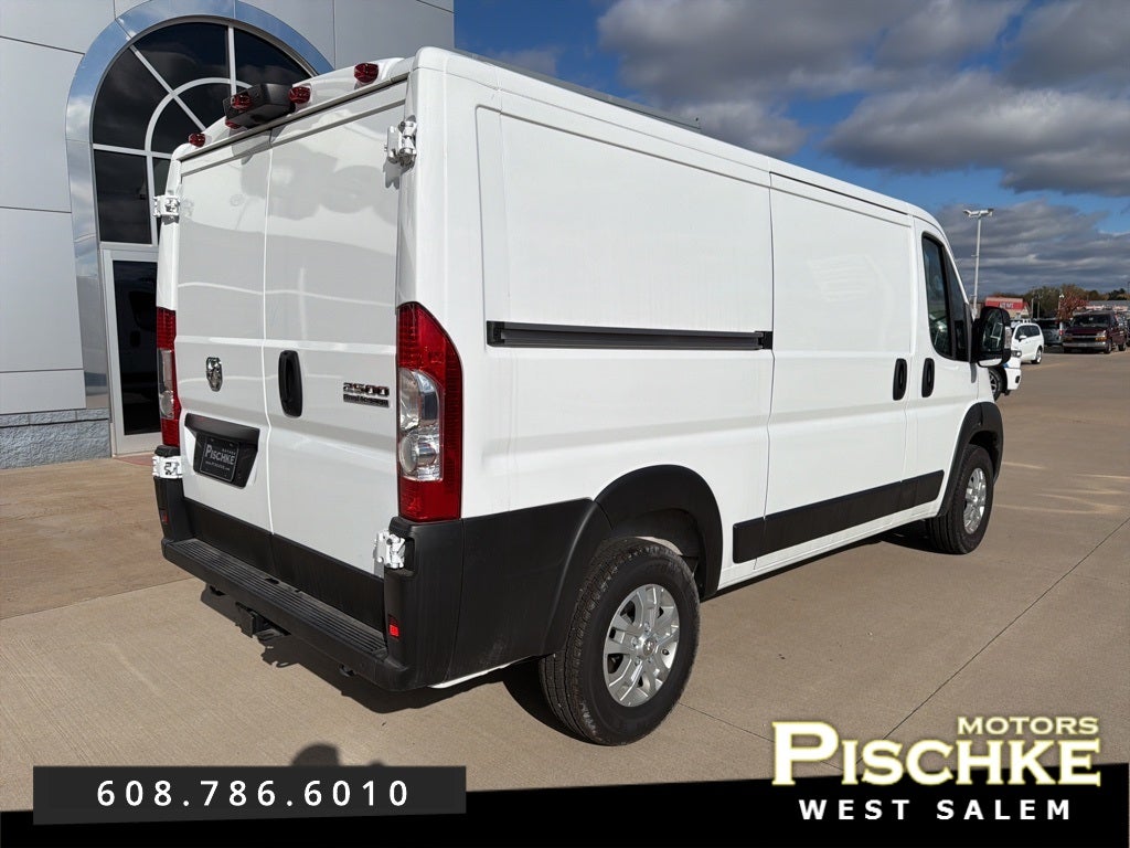 2025 RAM ProMaster 2500 Cargo Van SLT Low Roof 136' WB