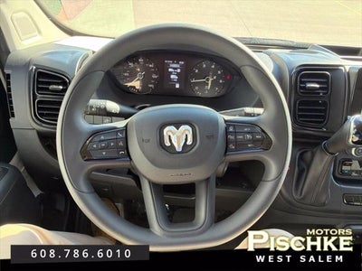 2025 RAM ProMaster 2500 Cargo Van Tradesman Low Roof 136' WB w/Pass Seat