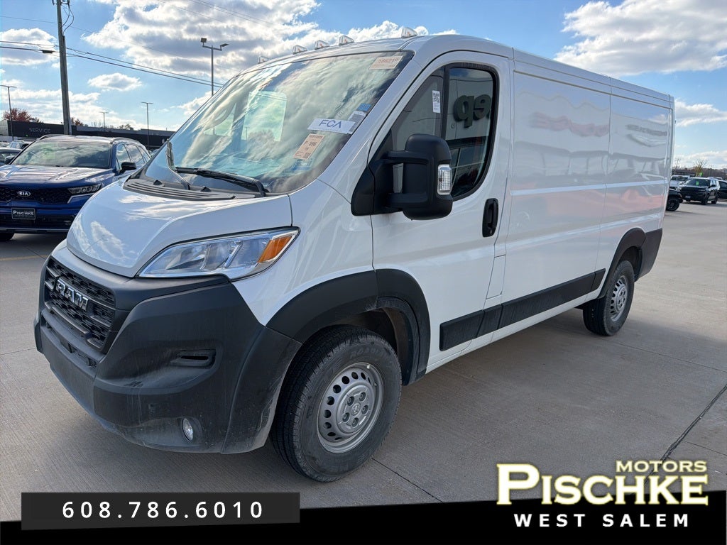 2025 RAM ProMaster 2500 Cargo Van Tradesman Low Roof 136' WB w/Pass Seat