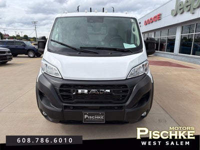 2025 RAM ProMaster 2500 Cargo Van Tradesman Low Roof 136' WB w/Pass Seat