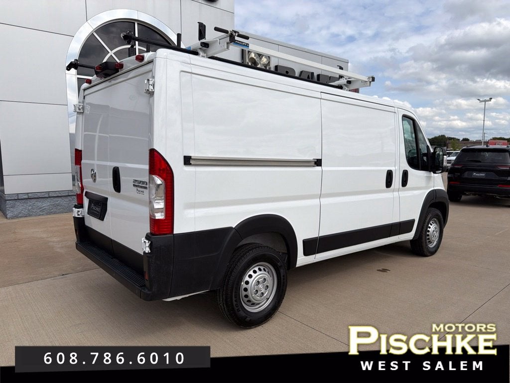 2025 RAM ProMaster 2500 Cargo Van Tradesman Low Roof 136' WB w/Pass Seat