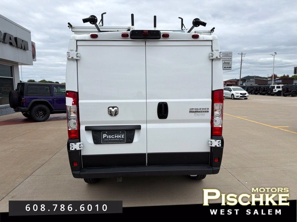 2025 RAM ProMaster 2500 Cargo Van Tradesman Low Roof 136' WB w/Pass Seat