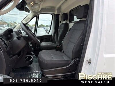 2025 RAM ProMaster 2500 Cargo Van Tradesman Low Roof 136' WB w/Pass Seat