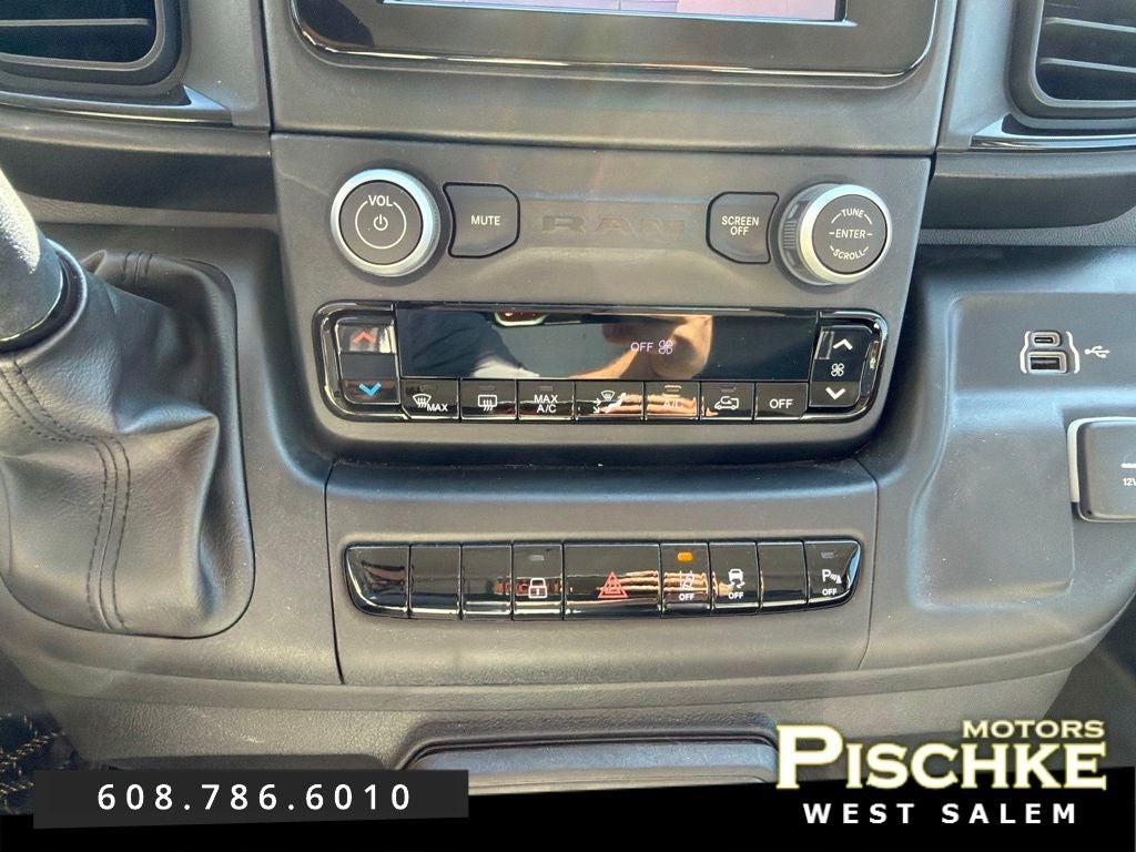 2025 RAM ProMaster 2500 Cargo Van Tradesman Low Roof 136' WB w/Pass Seat