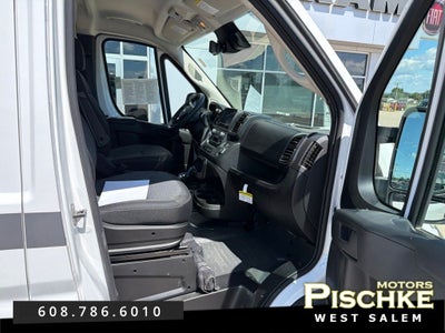 2025 RAM ProMaster 2500 Cargo Van Tradesman Low Roof 136' WB w/Pass Seat