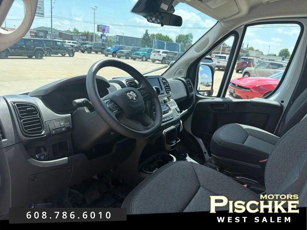 2025 RAM ProMaster 2500 Cargo Van Tradesman Low Roof 136' WB w/Pass Seat