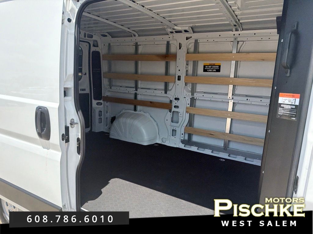 2025 RAM ProMaster 2500 Cargo Van Tradesman Low Roof 136' WB w/Pass Seat