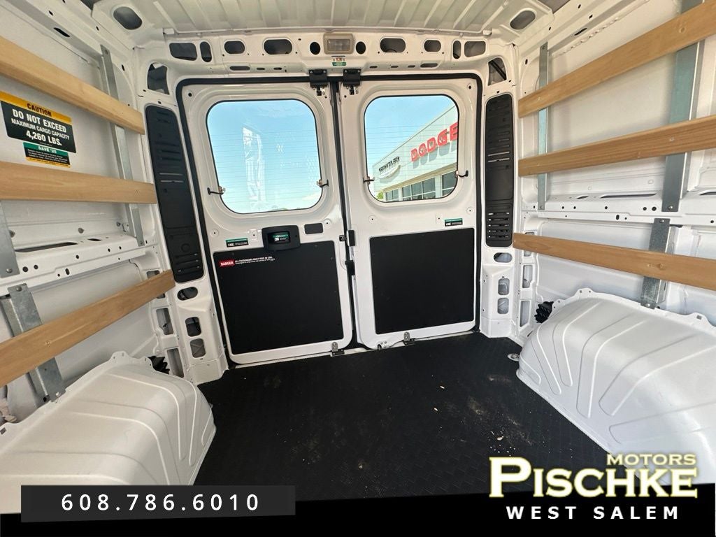 2025 RAM ProMaster 2500 Cargo Van Tradesman Low Roof 136' WB w/Pass Seat
