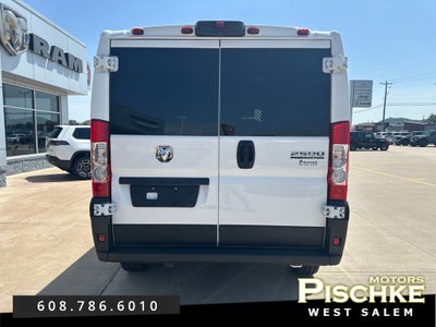 2025 RAM ProMaster 2500 Cargo Van Tradesman Low Roof 136' WB w/Pass Seat