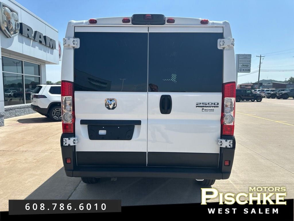 2025 RAM ProMaster 2500 Cargo Van Tradesman Low Roof 136' WB w/Pass Seat