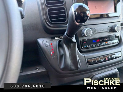 2025 RAM ProMaster 2500 Cargo Van Tradesman Low Roof 136' WB w/Pass Seat