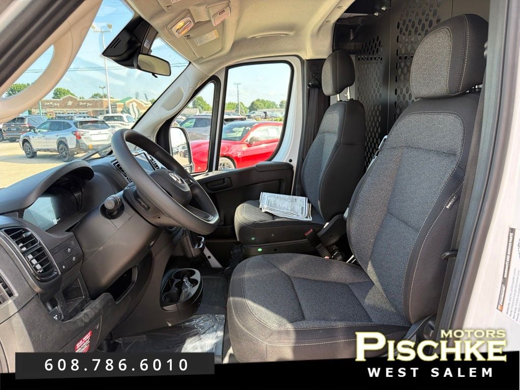 2025 RAM ProMaster 2500 Cargo Van Tradesman Low Roof 136' WB w/Pass Seat