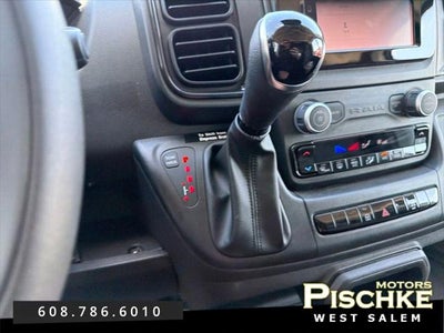 2025 RAM ProMaster 2500 Cargo Van Tradesman Low Roof 136' WB w/Pass Seat