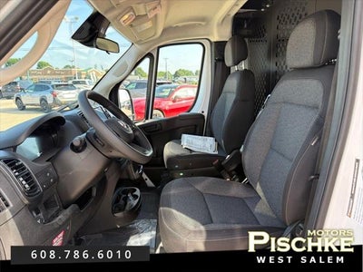2025 RAM ProMaster 2500 Cargo Van Tradesman Low Roof 136' WB w/Pass Seat