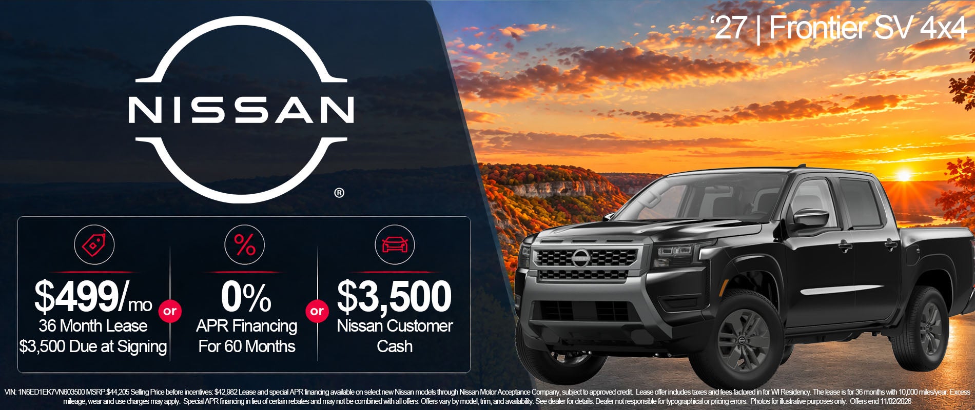 Nissan Frontier Options
