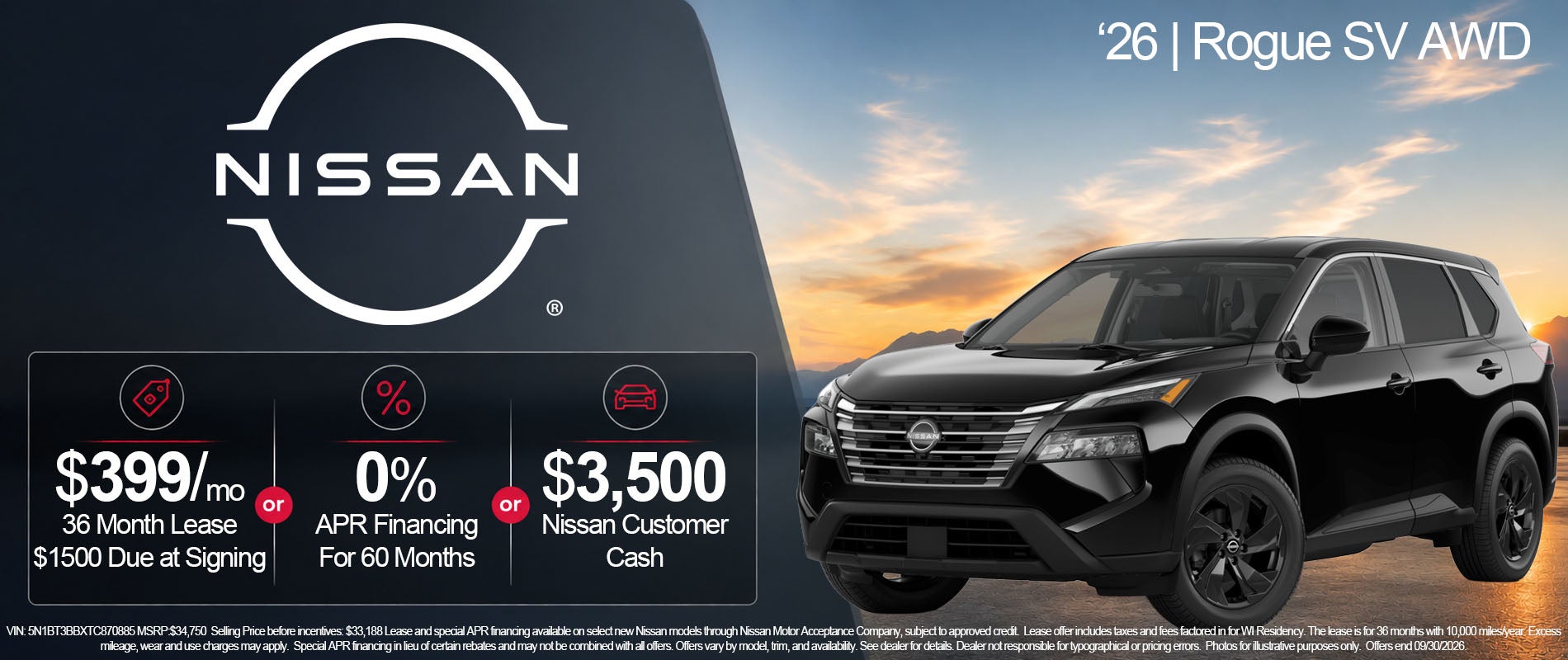 Nissan September Offers